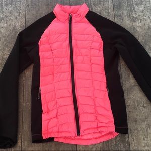 32 Degrees Women’s “Mixed Media” Jacket- bright pink